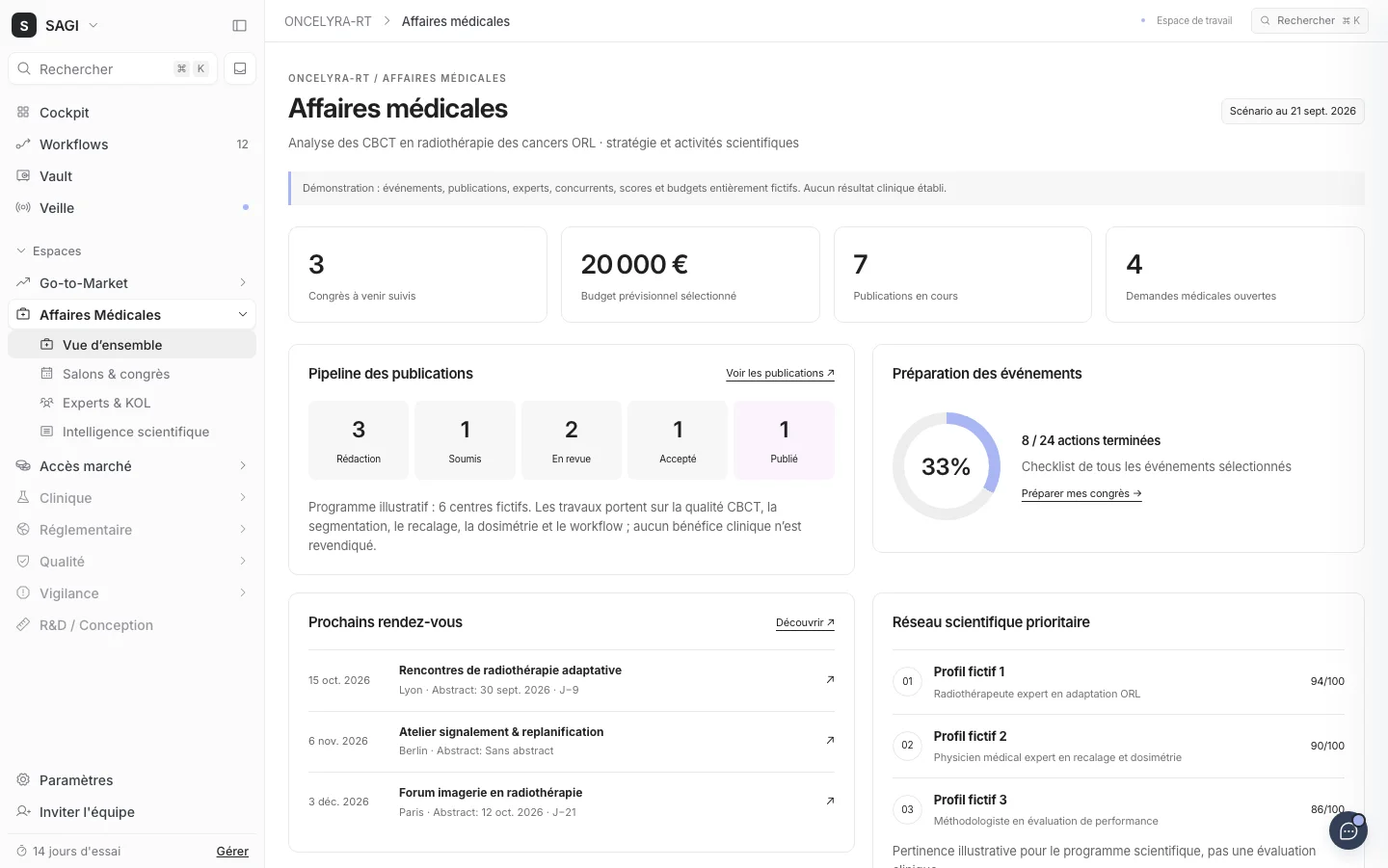 Espace Affaires médicales SAGI